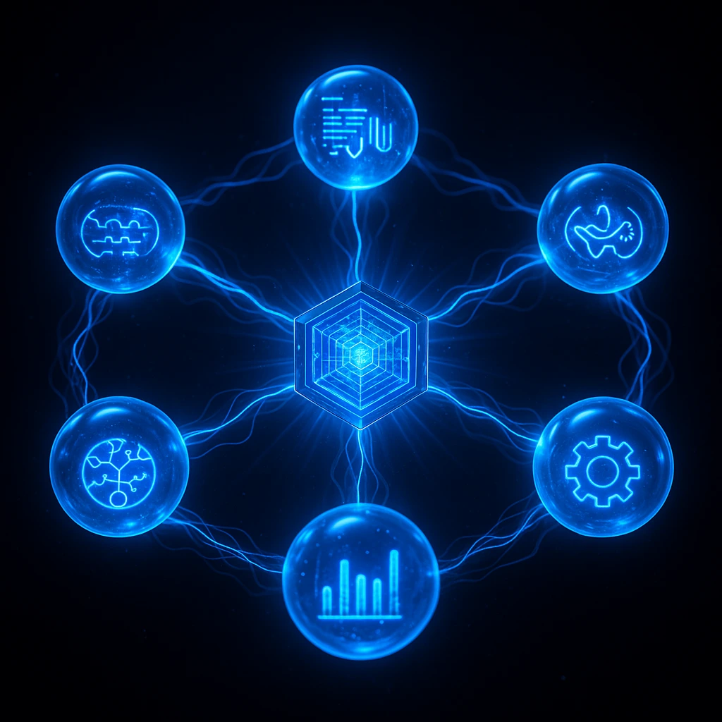 AI Neural Network Visualization